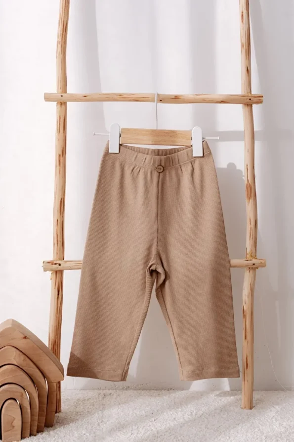 Lilabio 3-Piece Ribbed Pants 0-3 Years