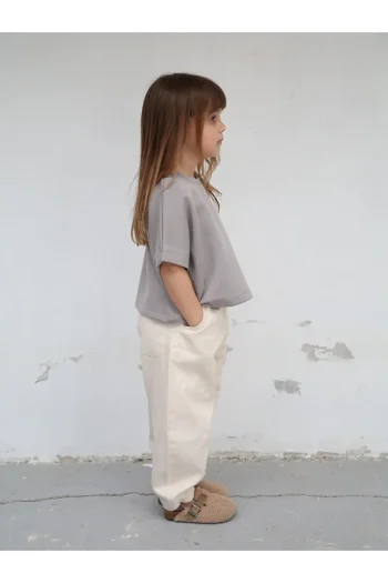 Fluffyboon Relaxed Fit Kids Pants (100% Cotton)