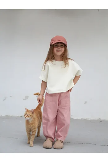 Fluffyboon Comfortable Fit Kids Pants (100% Cotton)