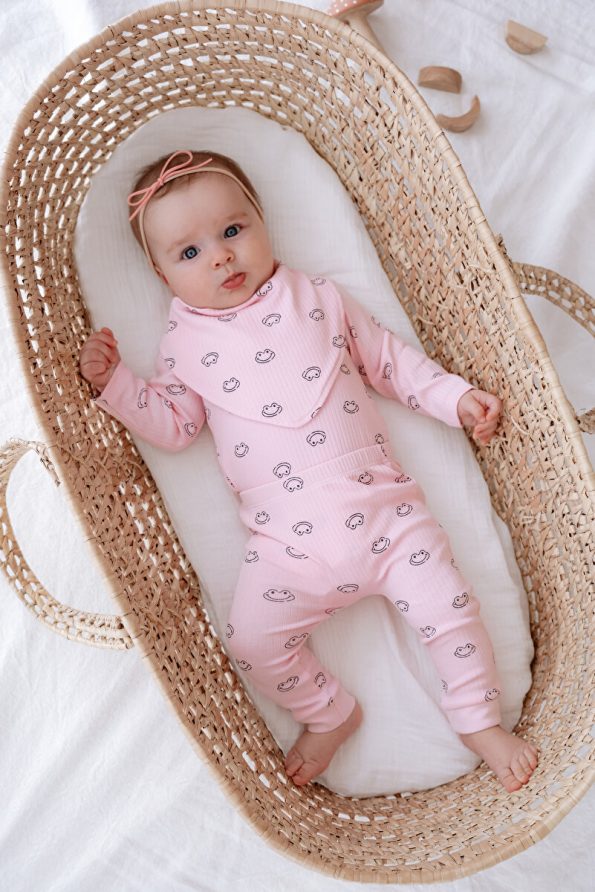 Lilabio 100% Cotton Newborn Bodysuit Set Gift for Boys and Girls