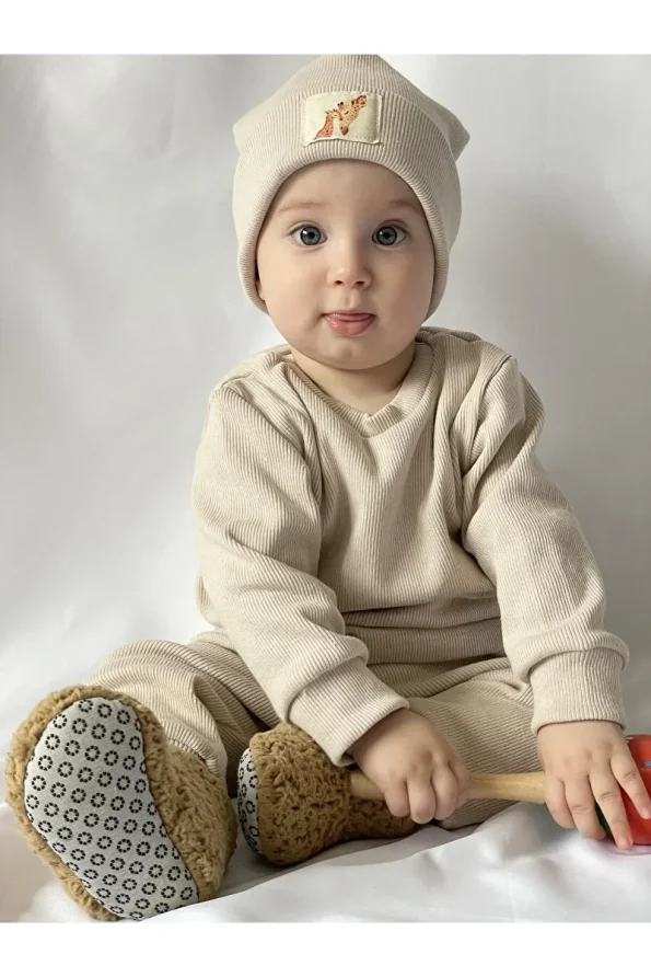 MiaBaby Hat Set Three-Piece Outfit