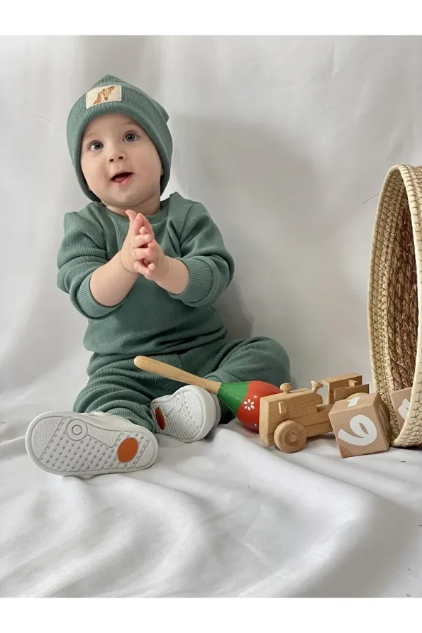 MiaBaby Hat Set Triple Outfit