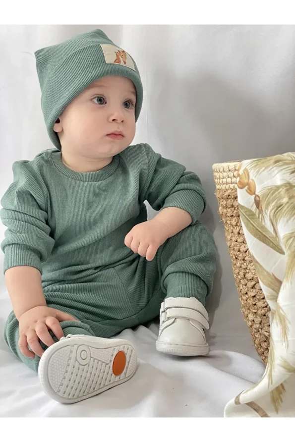 MiaBaby Hat Set Triple Outfit