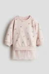 H&M Tulle Skirt Sweatshirt Dress