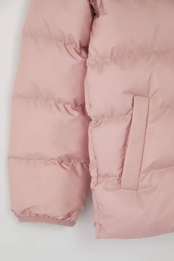 Trendyolmilla Kids Pink Girls' Regular Hooded Jacket