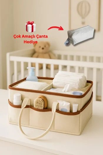 Ufuk Kalın Mother Baby Care Bag Felt for Newborns