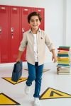 Trendyolmilla Kids Cream Embroidered Woven Shirt for Boys