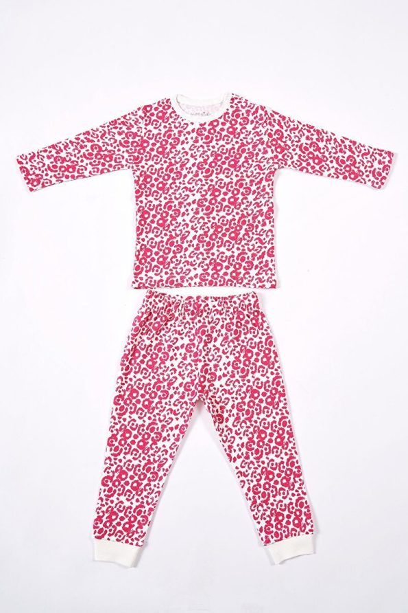 Messido Kids Pajama Set 1-5 Years Zebra Pattern