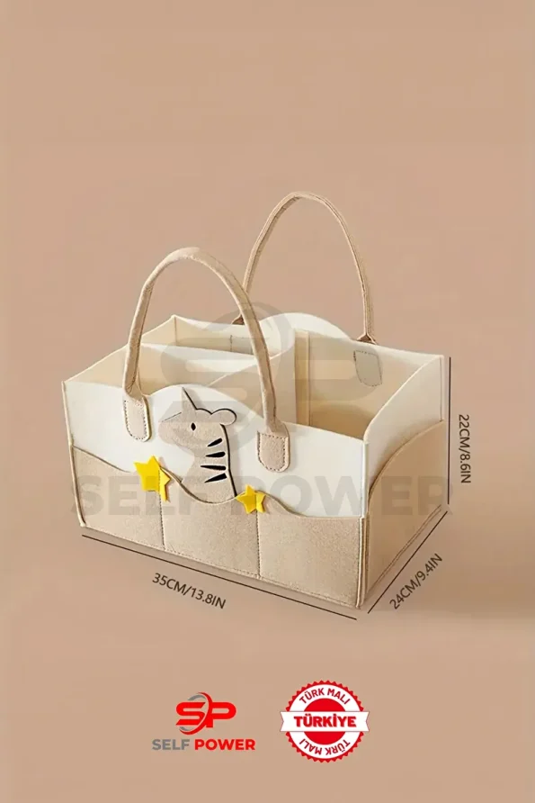 Sweet Felt Diaper Bag Organizer for Moms and Babies