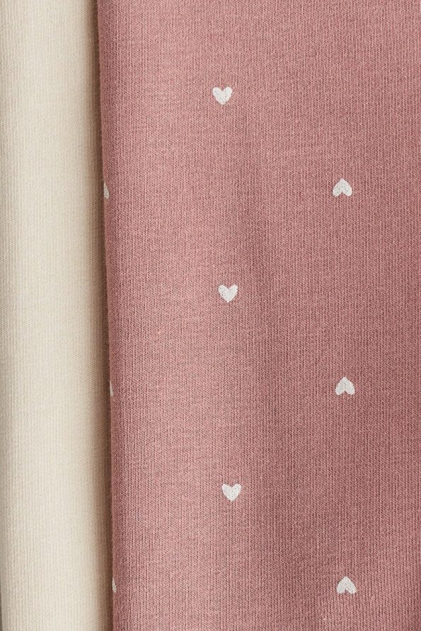 H&M Set of 2 Fleece-Lined Cotton Leggings