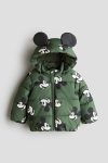 H&M Appliqued Plush Jacket
