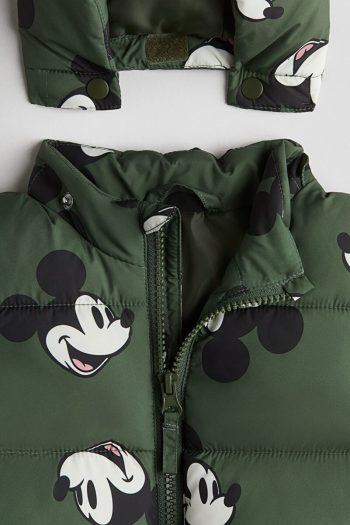 H&M Appliqued Plush Jacket