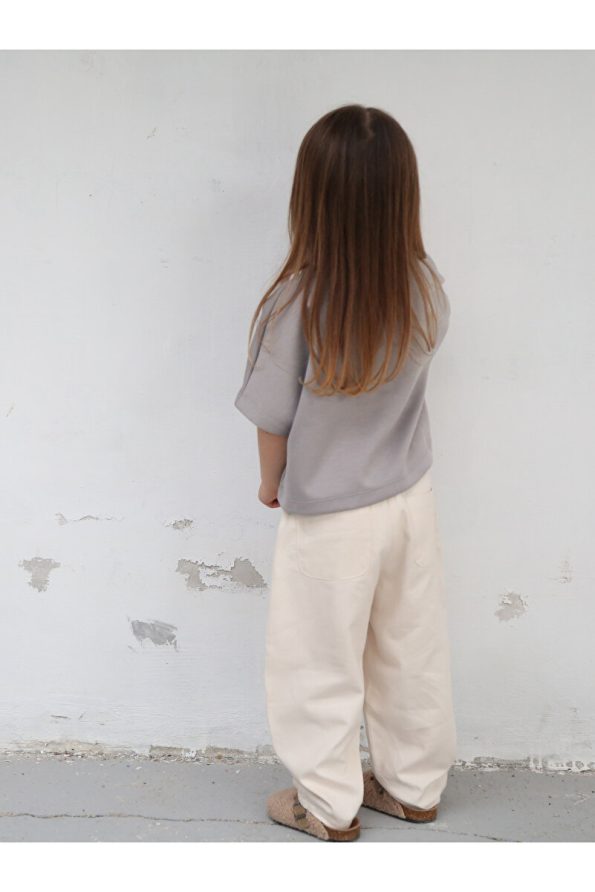 Fluffyboon Relaxed Fit Kids Pants (100% Cotton)
