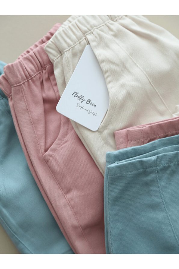 Fluffyboon Comfortable Fit Children's Pants (100% Cotton)