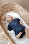 Tuğba Swan Baby Bodysuit Ribbed