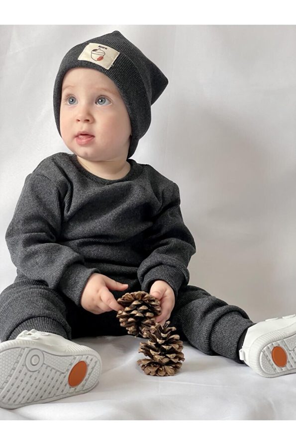 MiaBaby Hat Set Three-Piece Outfit