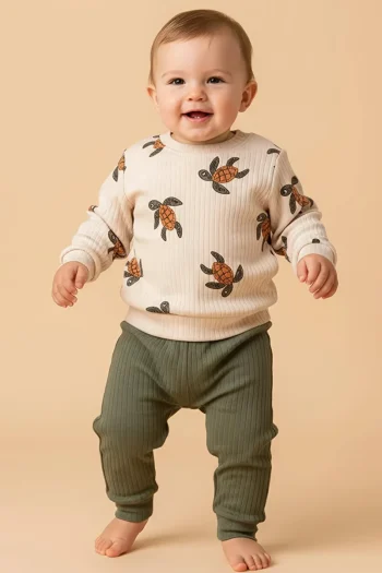Tuabella 100% Cotton Baby Set