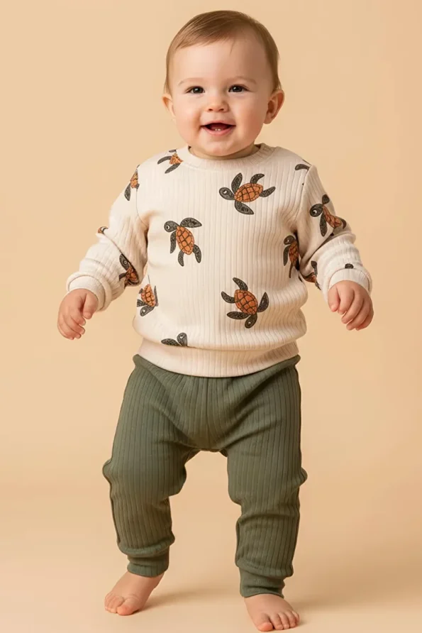 Tuabella 100% Cotton Baby Set