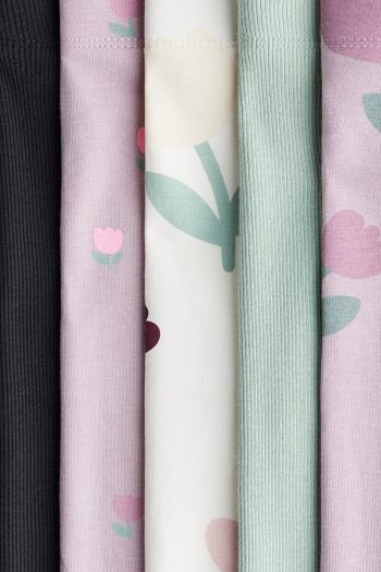 H&M Set of 5 Cotton Leggings