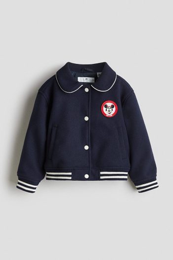 H&M Felt Baseball Jacket