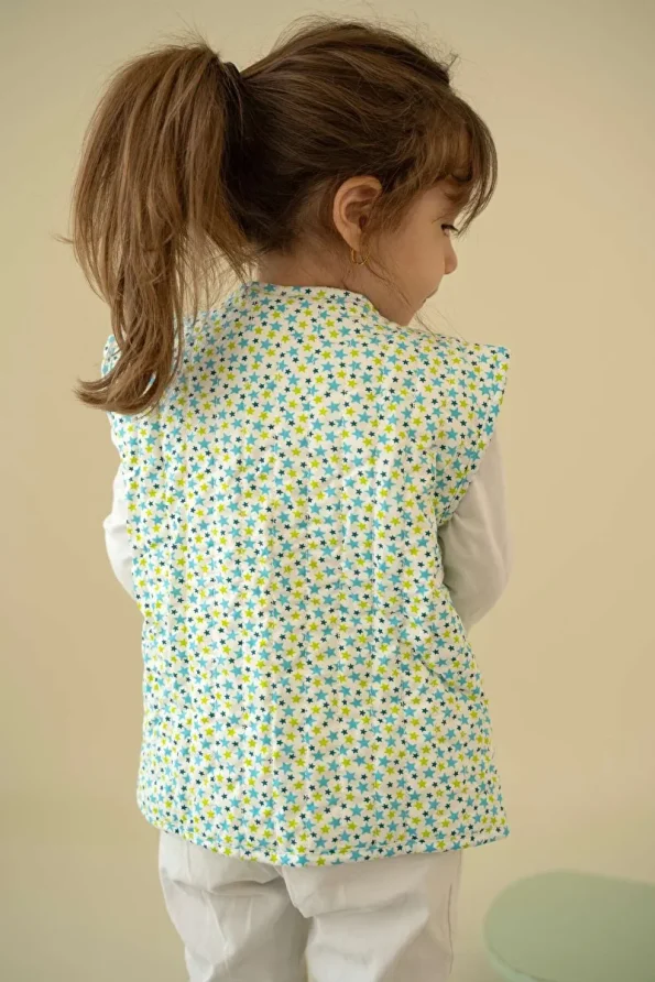 Cherry Kids Star Pattern Plush Baby Vest