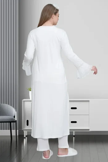 Mecit Maternity Pajama Set with Robe