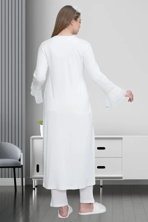Mecit Maternity Pajama Set with Robe