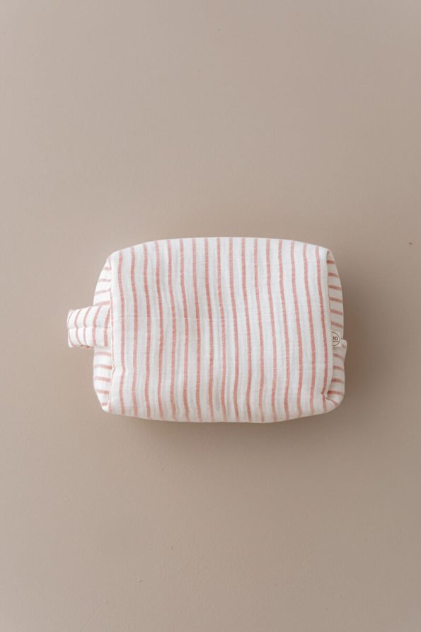TBA COLLECTION Muslin Baby Diaper Bag | Line Series - Coral