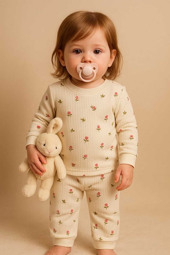 ciobaby Girls' Pajama Set 1-3 Years