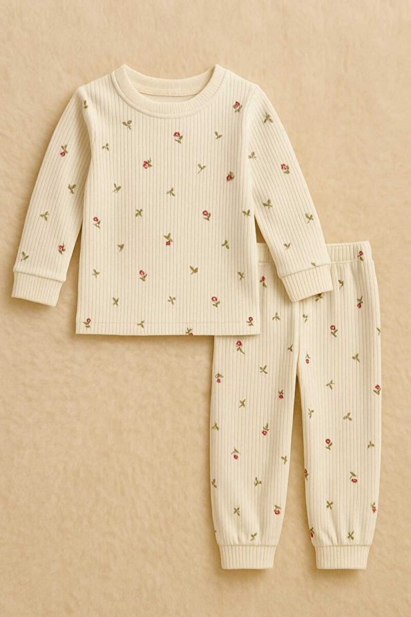 ciobaby Girls' Pajama Set 1-3 Years