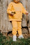 Luna Kids Collection Embroidered Baby & Kids Sweatshirt and Jogger Set