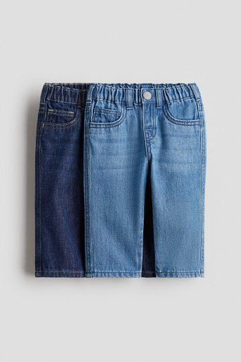 H&M Set of 2 Cotton Denim Pants