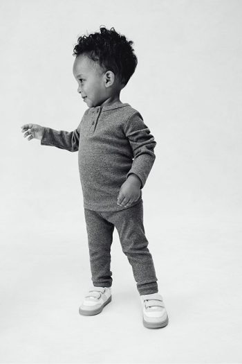 H&M Set of 2 Cotton and Ribbed Leggings