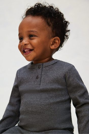 H&M Set of 2 Cotton and Ribbed Leggings