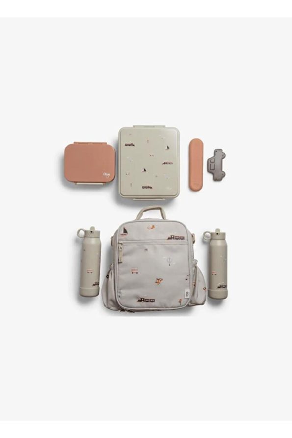 ToysAll Citron Thermal Lunch Backpack - Vehicles