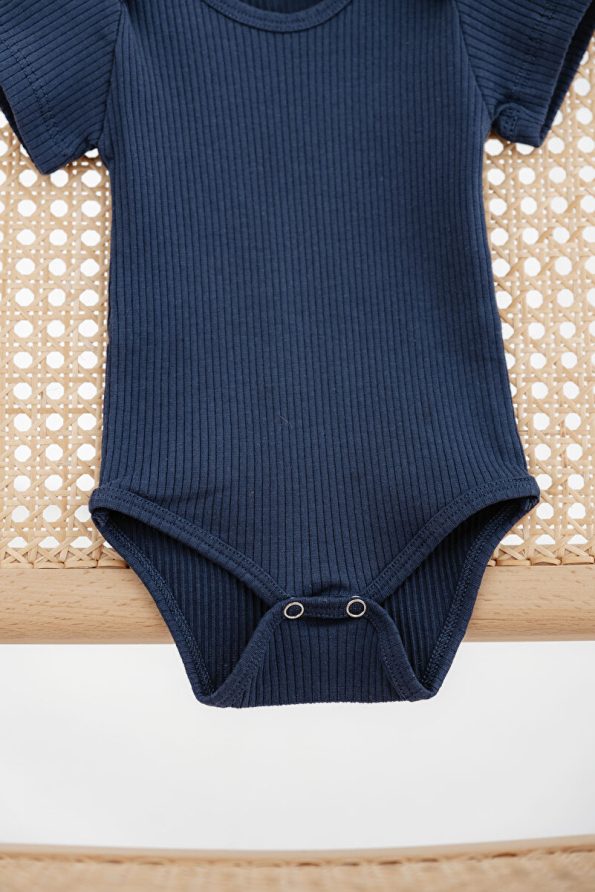 Tuğba Swan Baby Bodysuit Ribbed