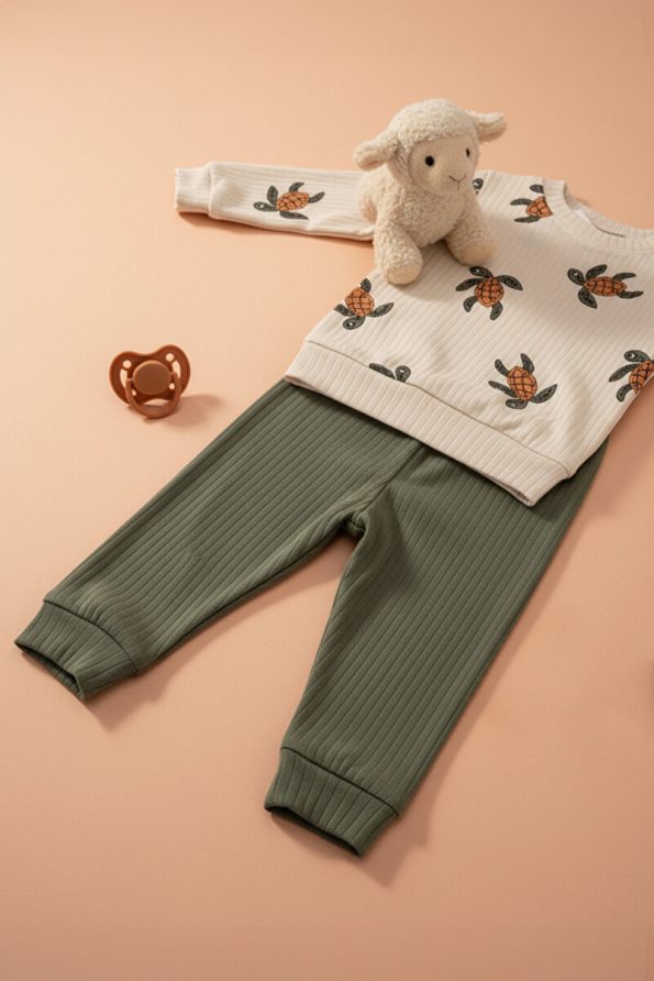 Tuabella 100% Cotton Baby Set