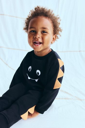 H&M 2-Piece Appliqué Sweatshirt Set