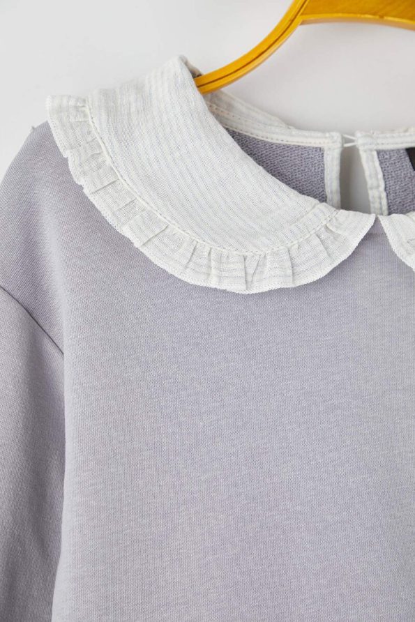 Trendyolmilla Kids Blue Plain Knit Sweatshirt