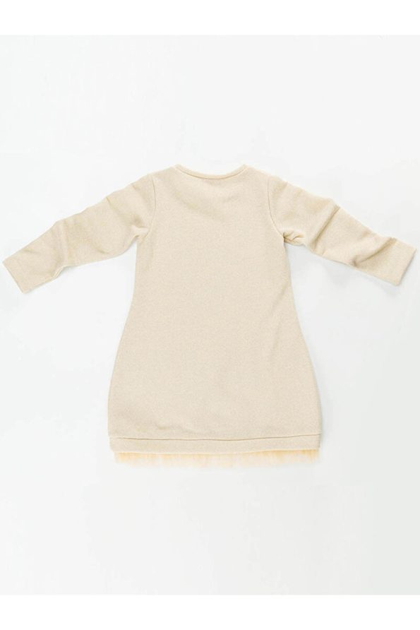 MSHB&G Cat Dream Gold Thread Shiny Dress for Girls