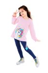 Denokids Rainbow Star Girls T-shirt Tunic Leggings Set