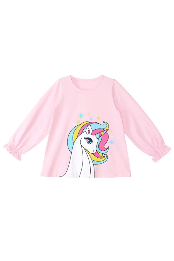 Denokids Rainbow Star Girls T-shirt Tunic Leggings Set