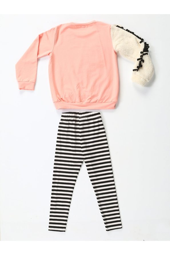 Casabony Unicorn Sleeve Soft Sweatpants Set Size: 9 Years