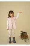 Cherry Kids Pink Polka Dot Baby Vest