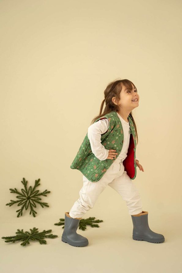 Cherry Kids Christmas Themed Plush Baby Vest
