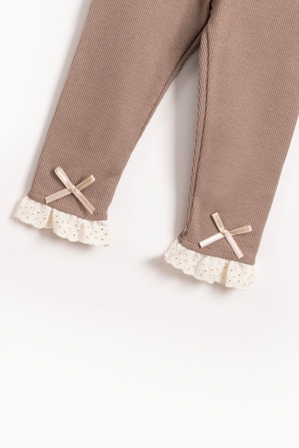 Vauva Children's Cotton Elastic Waist Pants - Comfortable Fit - Seasonal Everyday Wear