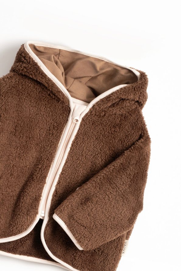 Vauva Baby Fleece Jacket | Soft, Thick, Warm | Hooded / Zipped | Unisex Winter Top