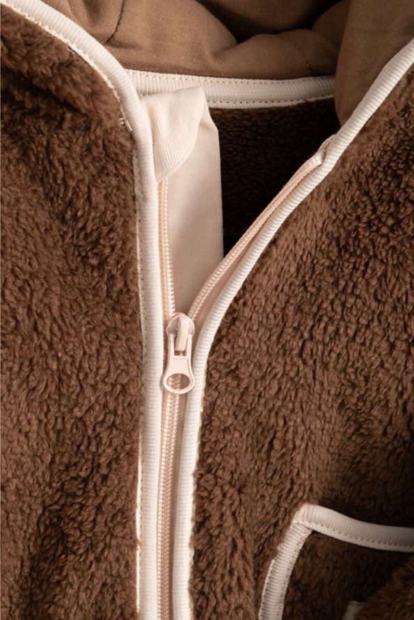 Vauva Baby Fleece Jacket | Soft, Thick, Warm | Hooded / Zipped | Unisex Winter Top