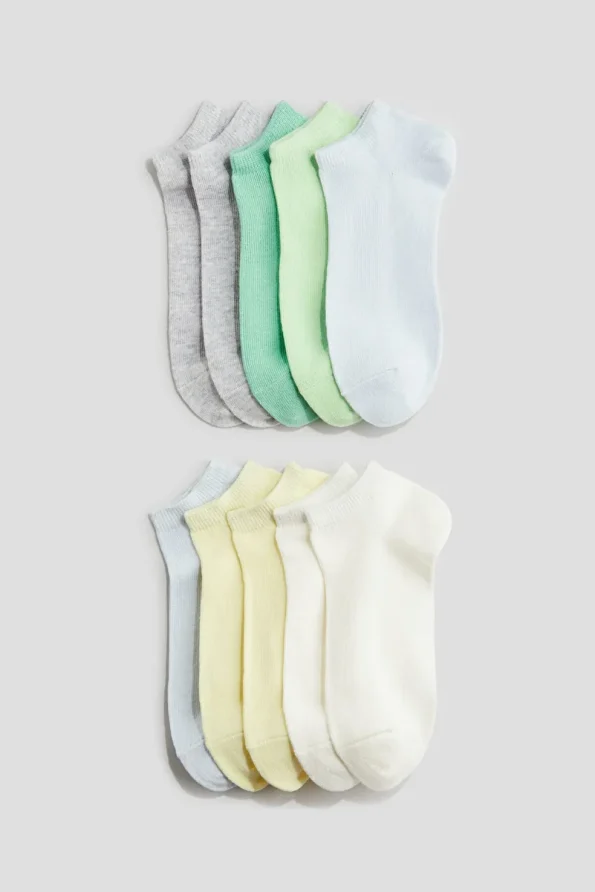 H&M 10-Pack Ankle Socks