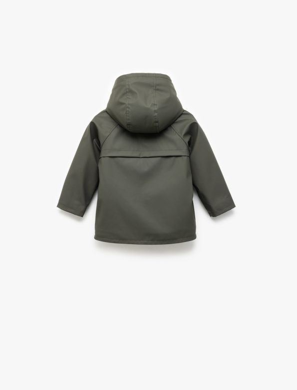 Baby Boy Hooded Raincoat